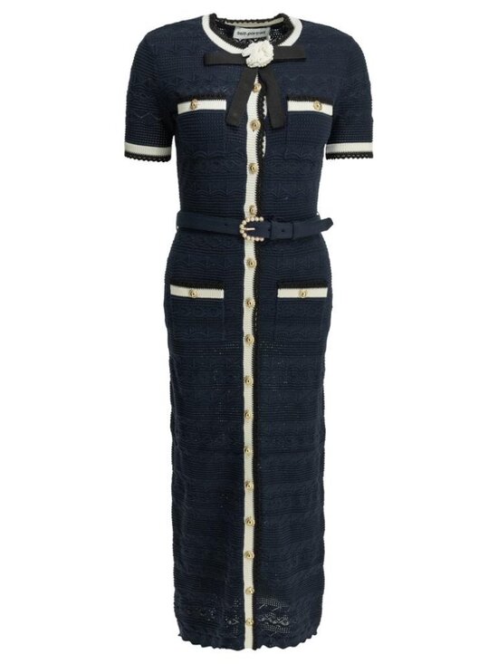 Self-portrait Dresses & Skirts - Self-Portrait Knit Midi Dress Tag Size M Women